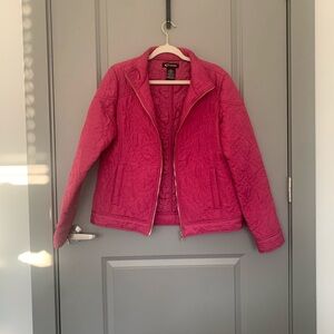 Pink Quilted Jacket